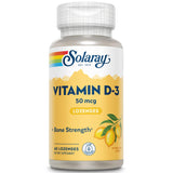 SOLARAY Vitamin D3 Lozenges front view packaging