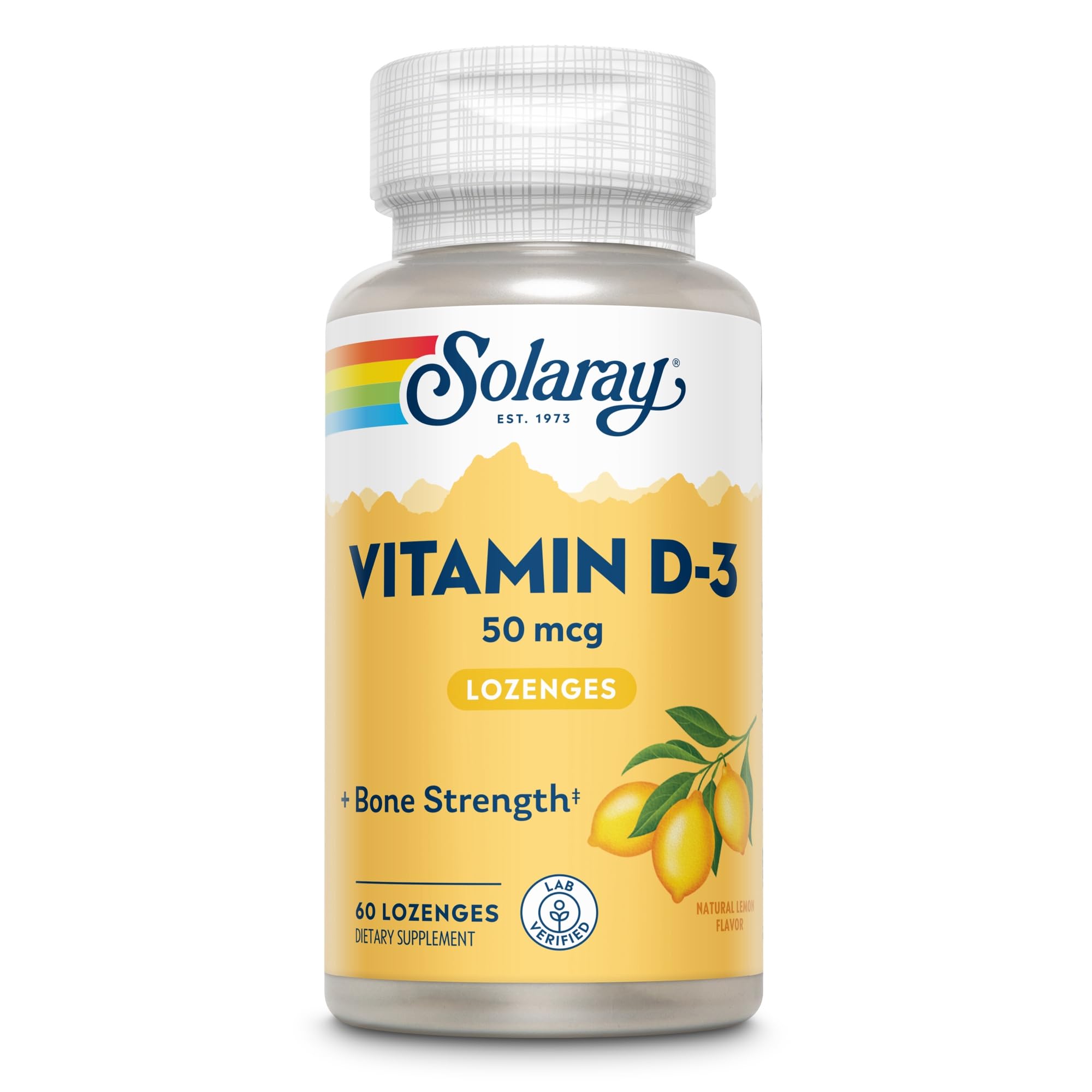 SOLARAY Vitamin D3 Lozenges in a lifestyle setting