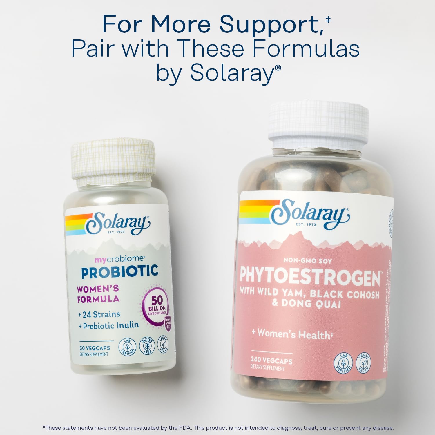 SOLARAY Vitex Supplement for Women 225mg ingredients list