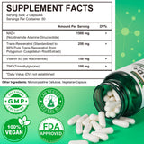 SOLEMEONY NAD+ Supplement 2000 mg Extra Strength bottle side view