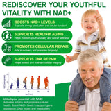 SOLEMEONY NAD+ Supplement 2000 mg Extra Strength capsules close-up