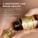 Solgar Age-Defying Memory Support 120g capsules on a table