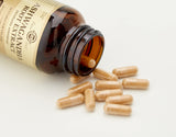 Solgar Ashwagandha 140g herbal supplement side view
