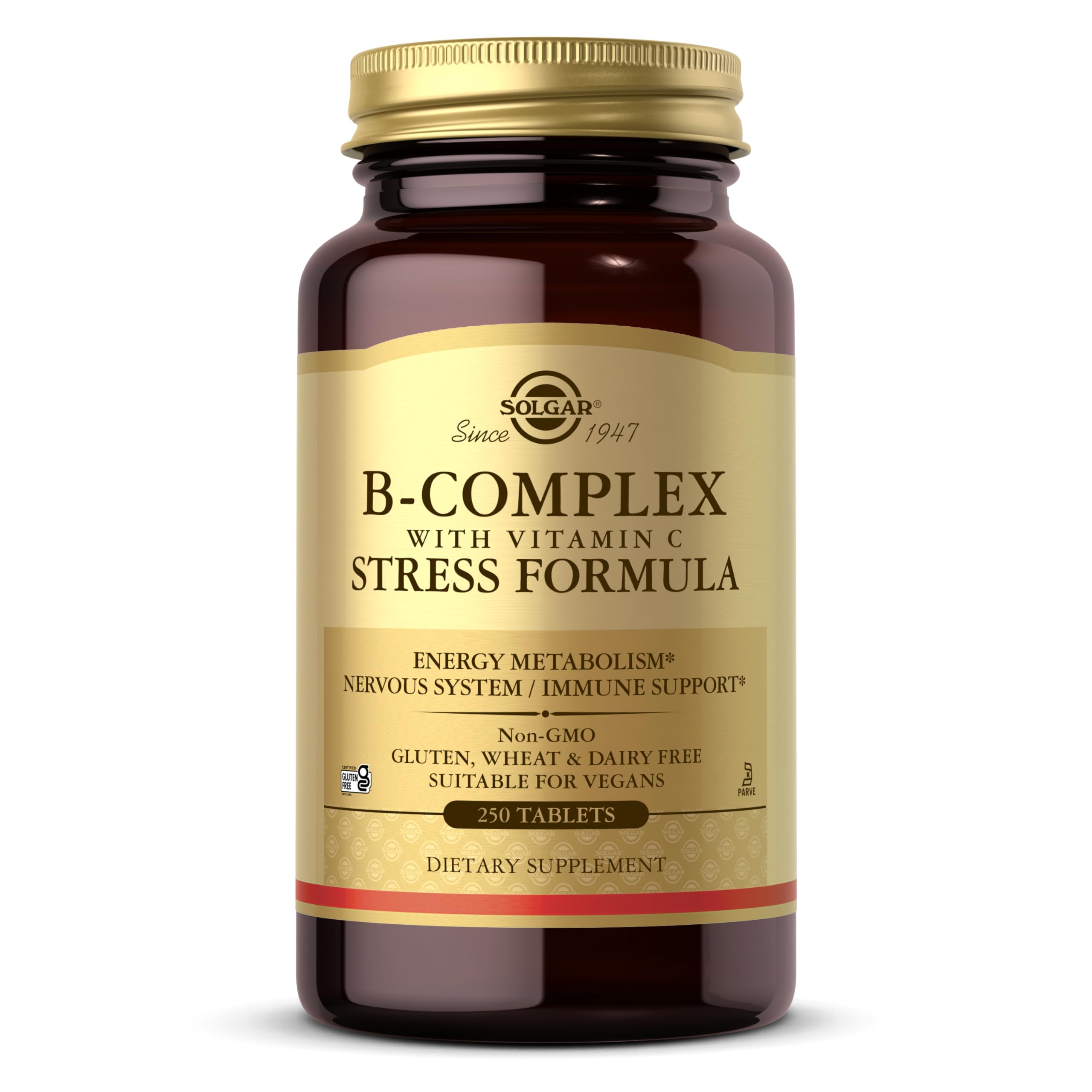 Solgar B-Complex with Vitamin C 369g front view