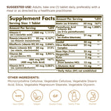 Solgar Blended Vitamin & Mineral Supplement 340g side view