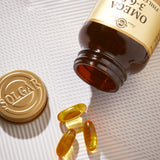 Solgar Blended Vitamin & Mineral Supplement on a wooden table