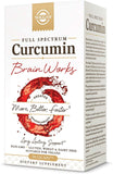 Solgar Brain Works Curcumin Supplement front view
