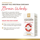 Solgar Brain Works Curcumin Supplement ingredients list
