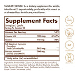 Solgar Brain Works Curcumin Supplement side view