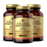 Solgar Calcium Magnesium Plus Zinc 762g tablet bottle front view