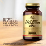 Solgar Calcium Magnesium Plus Zinc tablet ingredients list