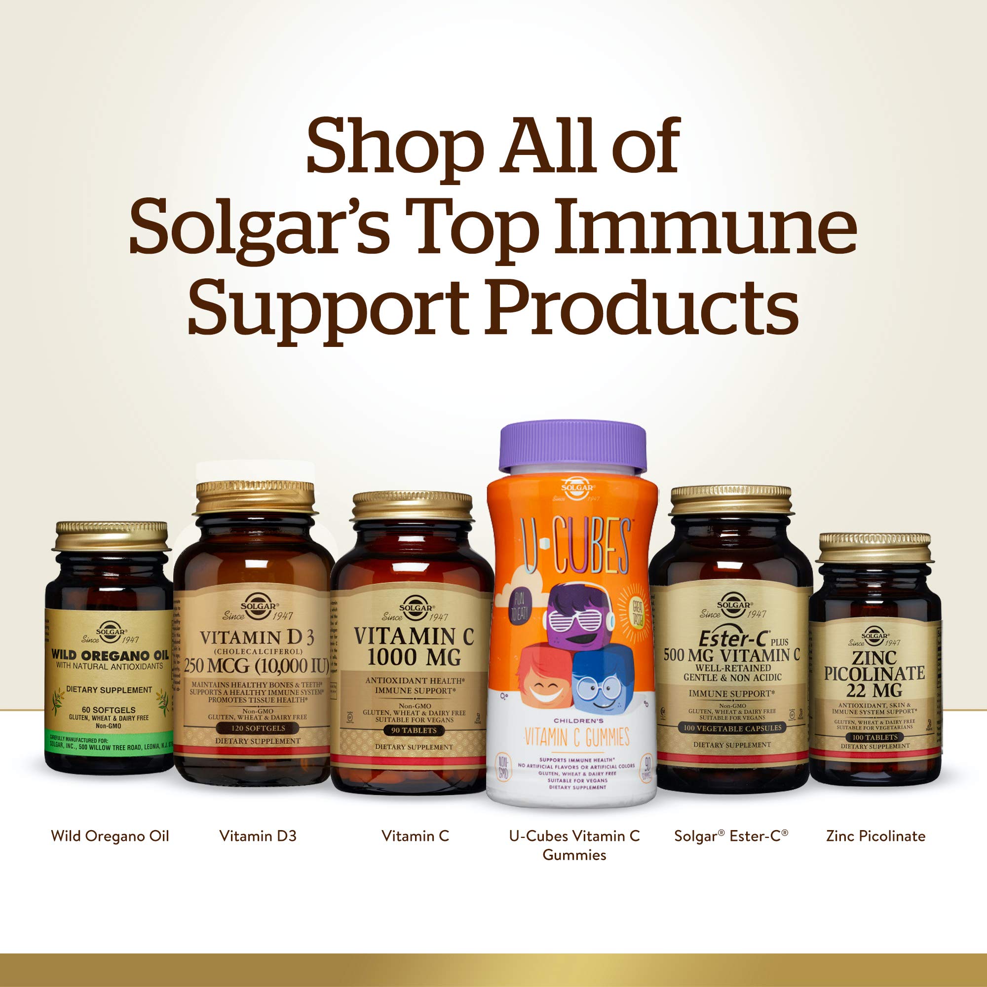 Solgar Chelated Zinc 22mg tablets on a wooden surface
