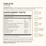 Solgar Chondroitin with Glucosamine and MSM 254g side view
