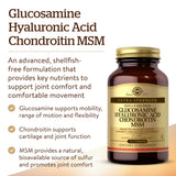 Solgar Chondroitin with Glucosamine and MSM in a lifestyle setting