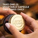 Solgar DL-Phenylalanine 227g capsules in a clear bottle