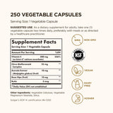 Solgar Ester-C Plus 500 mg Vitamin C Capsules side view