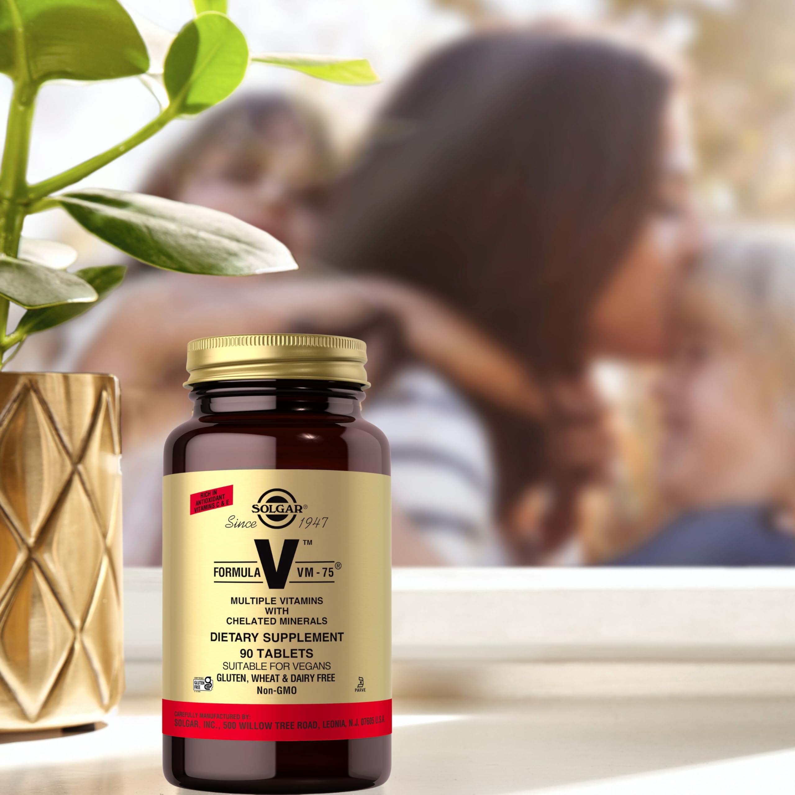 Solgar Formula VM-75 Multivitamin and Mineral Supplement packaging