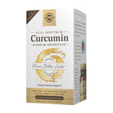 Solgar Full Spectrum Curcumin 60 softgels front view
