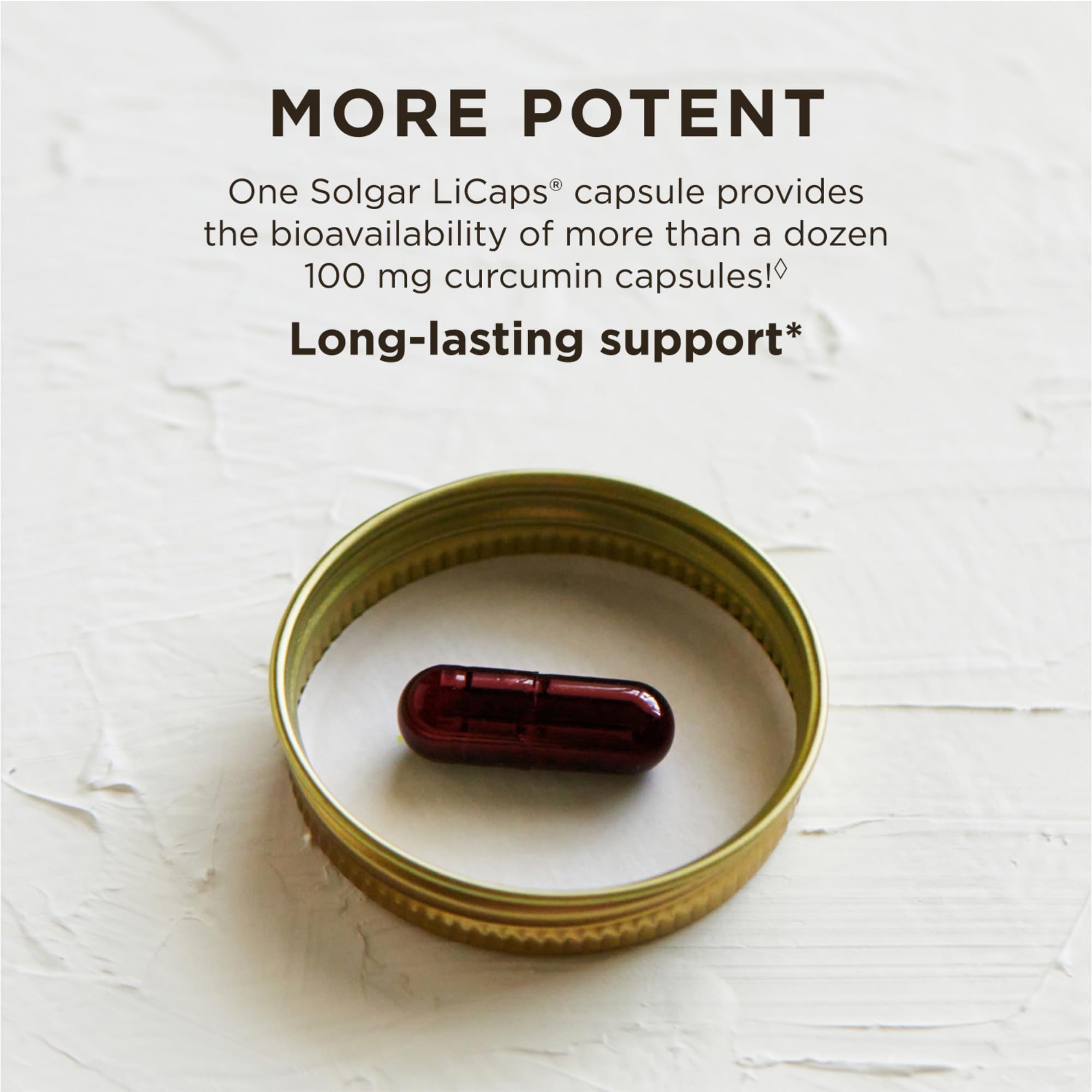 Solgar Full Spectrum Curcumin ingredients list