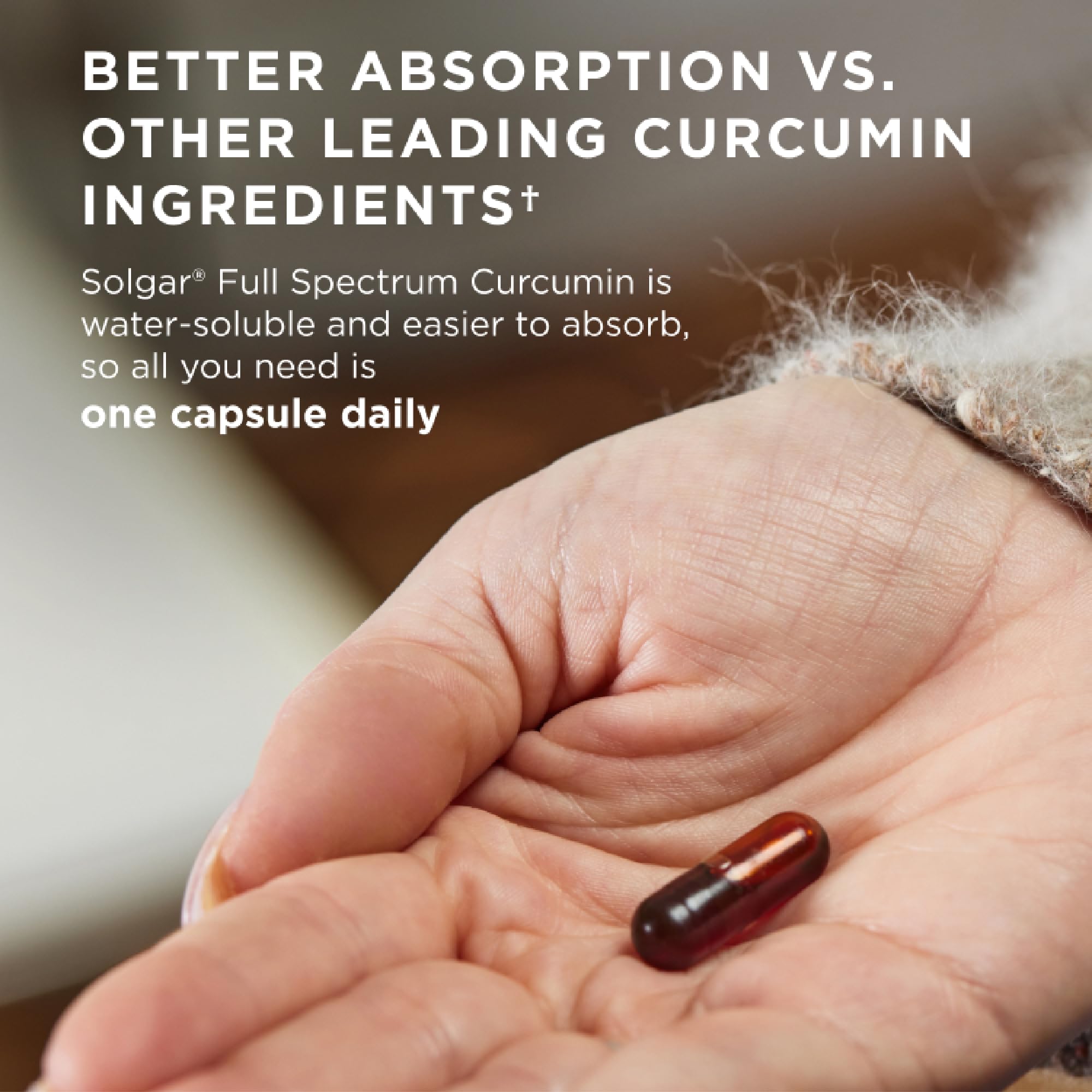 Solgar Full Spectrum Curcumin packaging side view