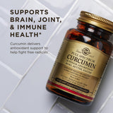 Solgar Full Spectrum Curcumin product label