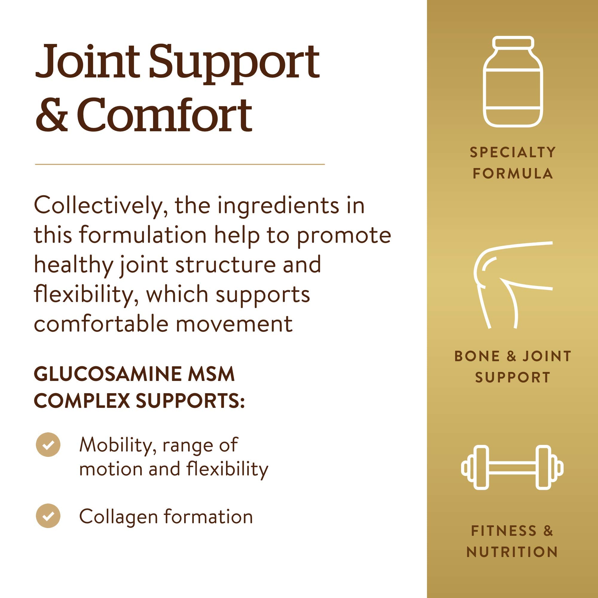 Solgar Glucosamine bottle cap open with tablets
