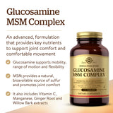 Solgar Glucosamine bottle side view