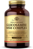 Solgar Glucosamine supplement front view 254g