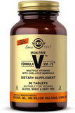 Solgar Iron-Free Formula VM-75 Multivitamin front view