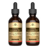 Solgar Liquid Vitamin D3 125 mcg bottle front view