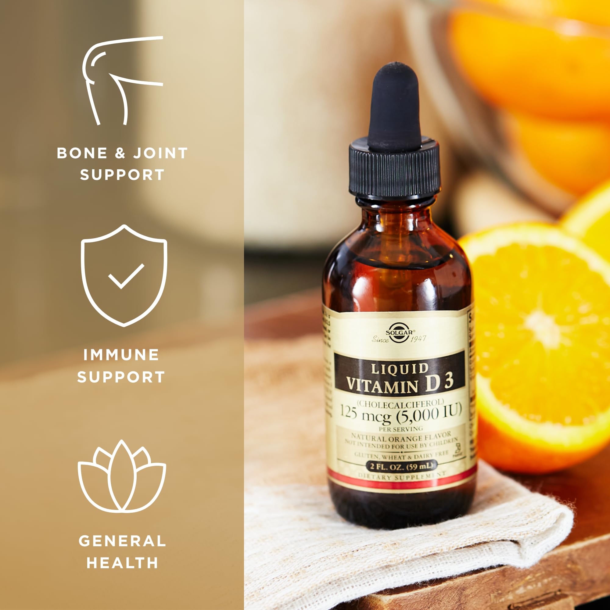Solgar Liquid Vitamin D3 125 mcg ingredients list