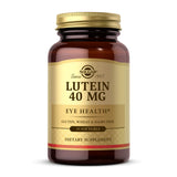 Solgar Lutein 40 mg supplement bottle front view