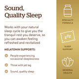 Solgar Melatonin 10mg 60 Tablets tablet close-up