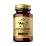 Solgar Niacin B3 100mg Supplement front view