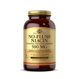 Solgar No-Flush Niacin 400mg capsules front view
