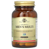 Solgar One Daily Men's Multi Vegan Multivitamin capsule close-up