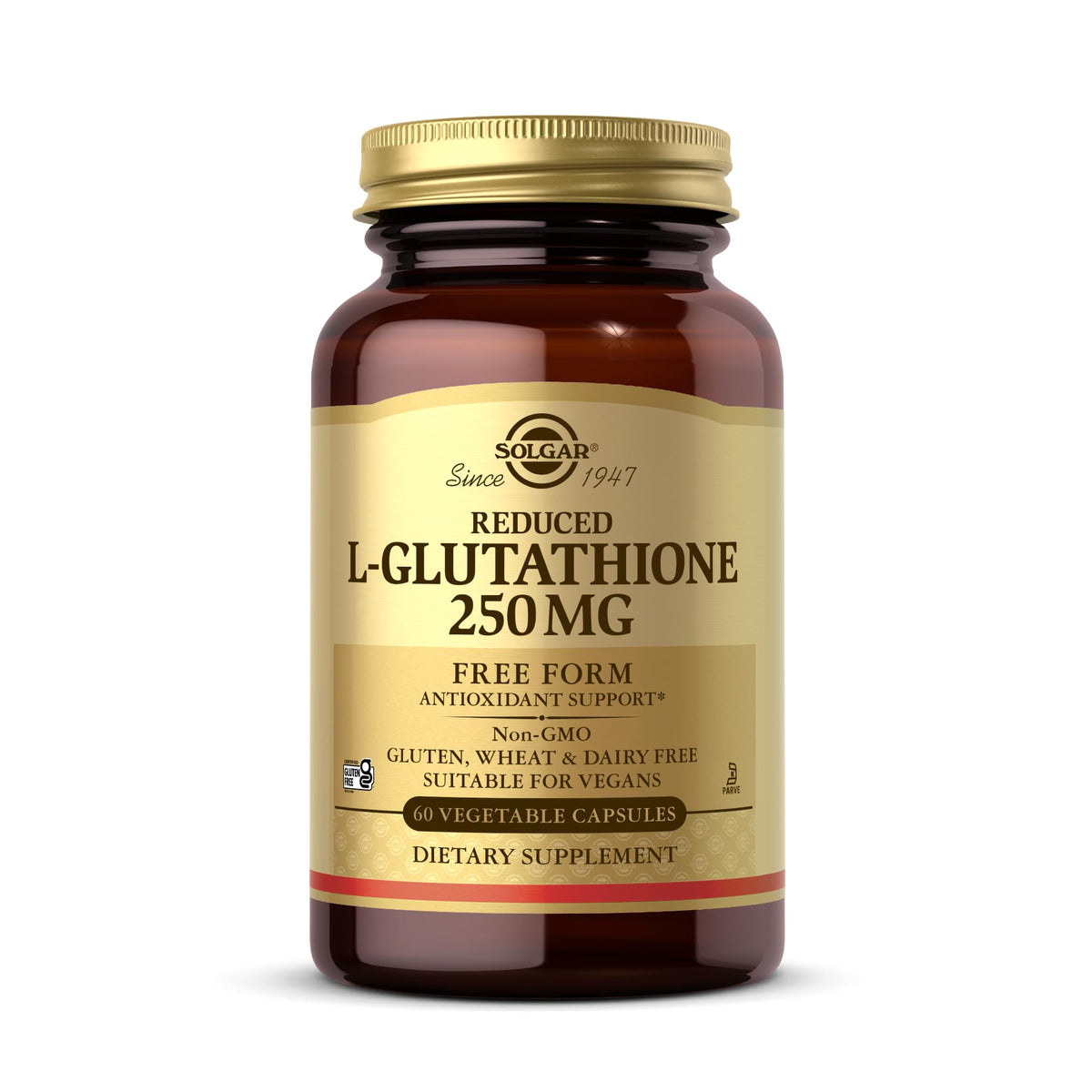 Solgar Reduced L-Glutathione 154g supplement front view