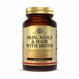 Solgar Skin, Nails & Hair + Biotin 142g front view