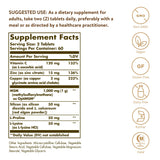Solgar Skin, Nails & Hair supplement side view