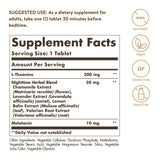 Solgar Triple Action Sleep Supplement bottle with label