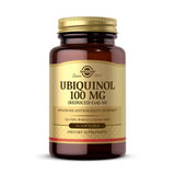 Solgar Ubiquinol Soft Gels 100g front view