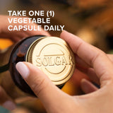 Solgar Vitamin K2 100mcg Capsules packaging with ingredients