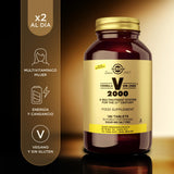 Solgar VM-2000 Multinutrient Tablets side view
