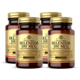 Solgar Yeast-Free Selenium 100 mcg 100 Tablets front view