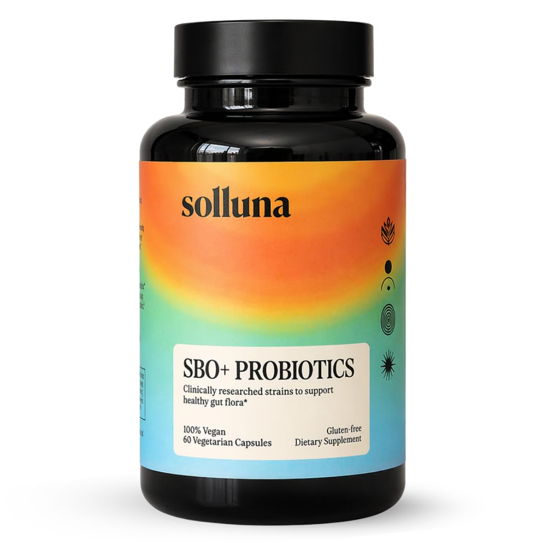 Solluna Soil Based Probiotics 30 capsules front view