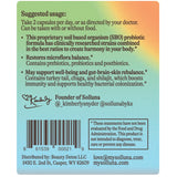Solluna Soil Based Probiotics ingredients list