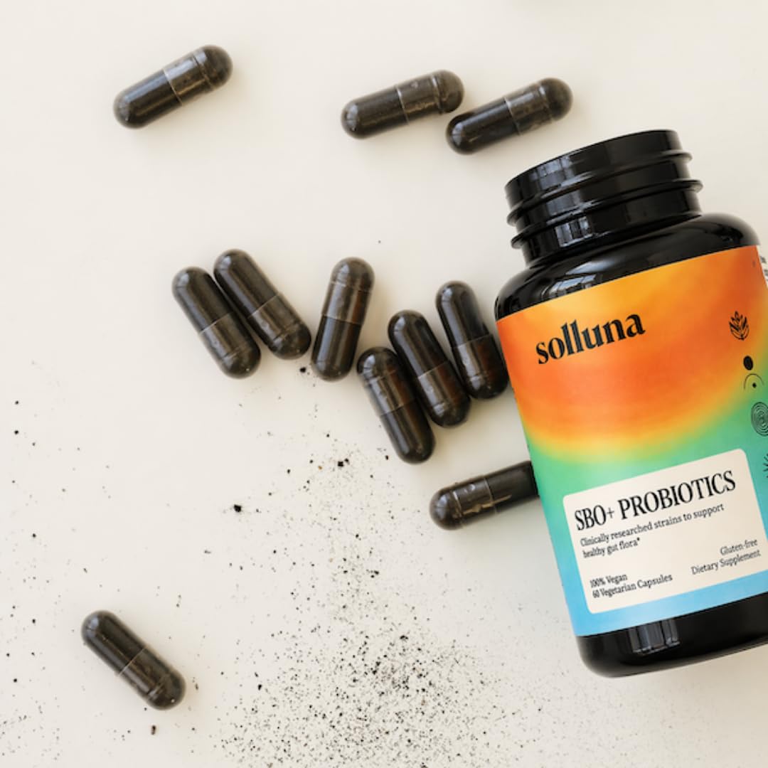 Solluna Soil Based Probiotics on a wooden table