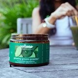 Solluna Spirulina Superfood Greens Powder lifestyle shot