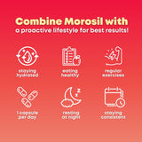 SOLNUVI Morosil capsules with fresh Moro Red Oranges