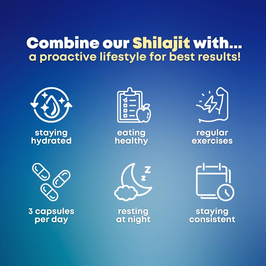 SOLNUVI Shilajit Complex Capsules opened bottle showing capsules
